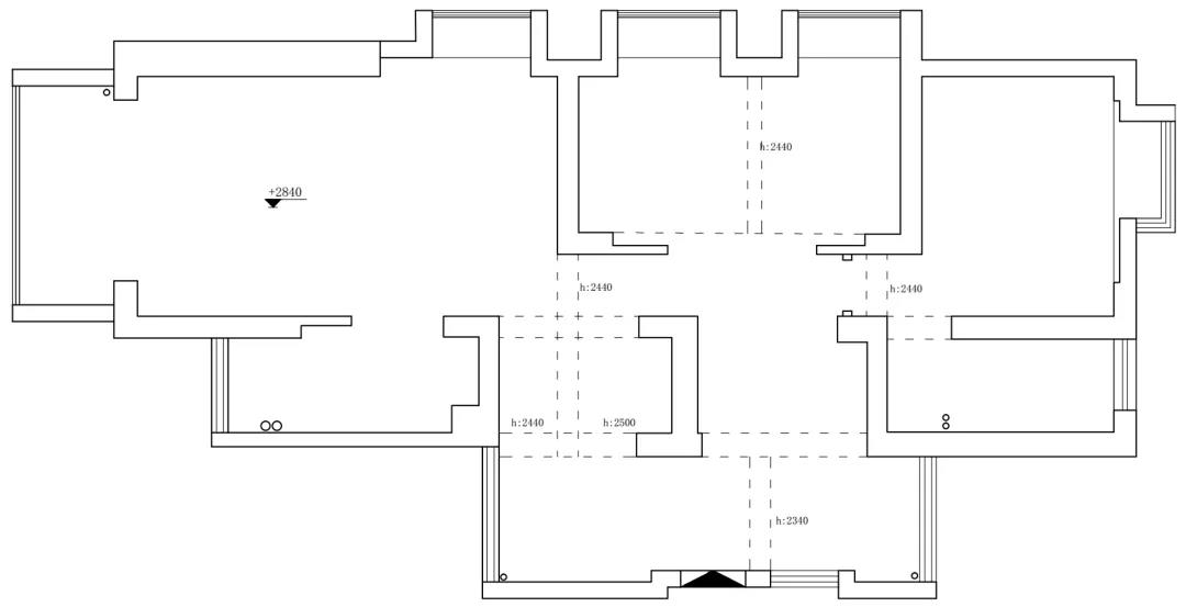 【作品】半島城邦 | 137㎡現(xiàn)代輕奢風四居,光影律動的魅力空間!